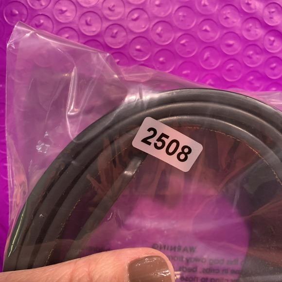 Dickies Mens Genuine Leather Belt Sz 42 Black Workwear‎ Streetwear Utility - Picture 9 of 9